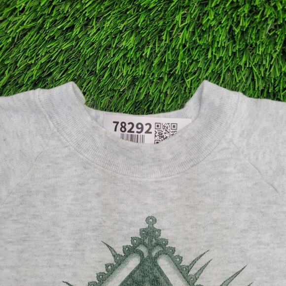 Vintage 1994 Train Sweatshirt Womens Medium 20x21 Waldwick - Picture 2 of 10